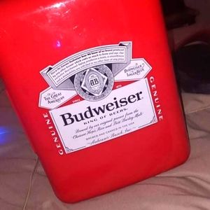 Budweiser mini fridge/ cooler